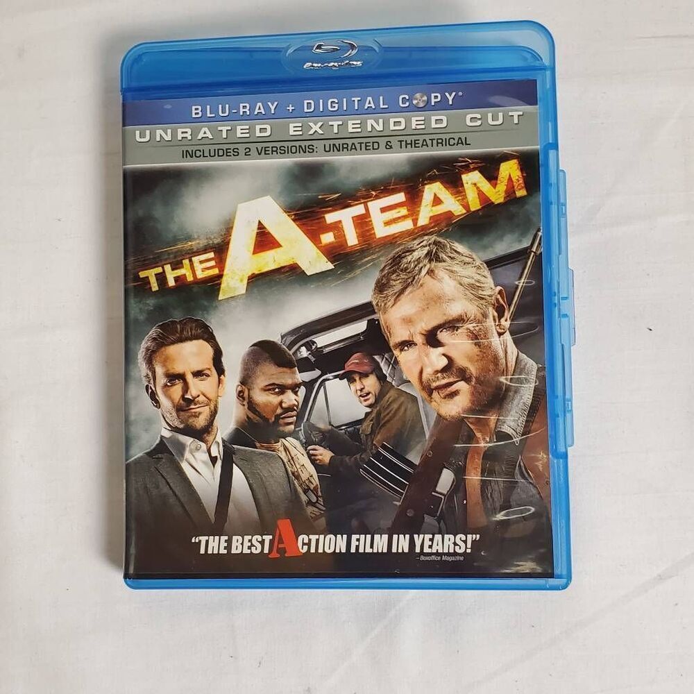 The A-Team (Blu-ray + Digital) Unrated Extended Cut Bradley Cooper Liam Neeson
